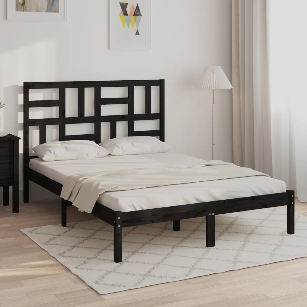 Rám Postele Masivní Dřevo Small Single