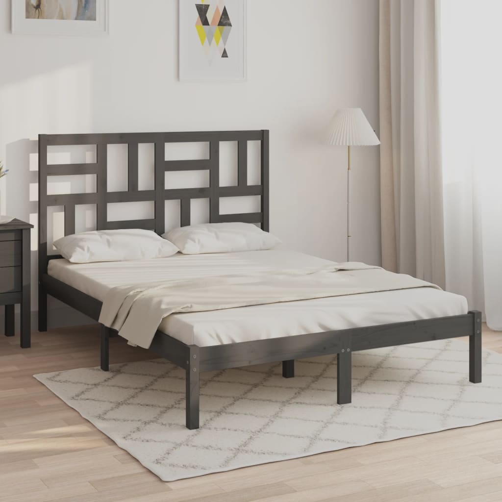 Rám Postele Masivní Dřevo Small Single