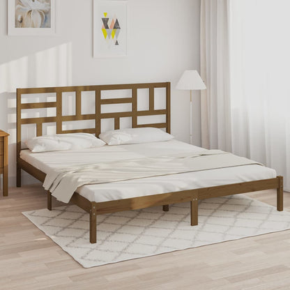 Rám Postele Masivní Dřevo Small Single