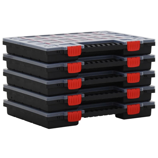 Organizéry Na Součástky 10 Ks 40 X 30 X 5 Cm Polypropylen