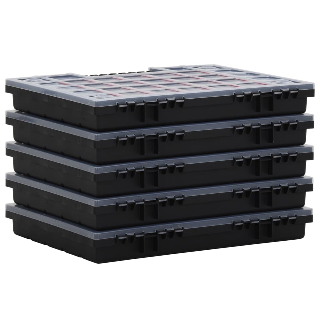 Organizéry Na Součástky 10 Ks 40 X 30 X 5 Cm Polypropylen