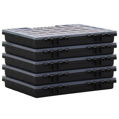 Organizéry Na Součástky 10 Ks 40 X 30 X 5 Cm Polypropylen
