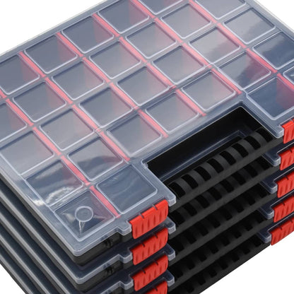 Organizéry Na Součástky 10 Ks 40 X 30 X 5 Cm Polypropylen