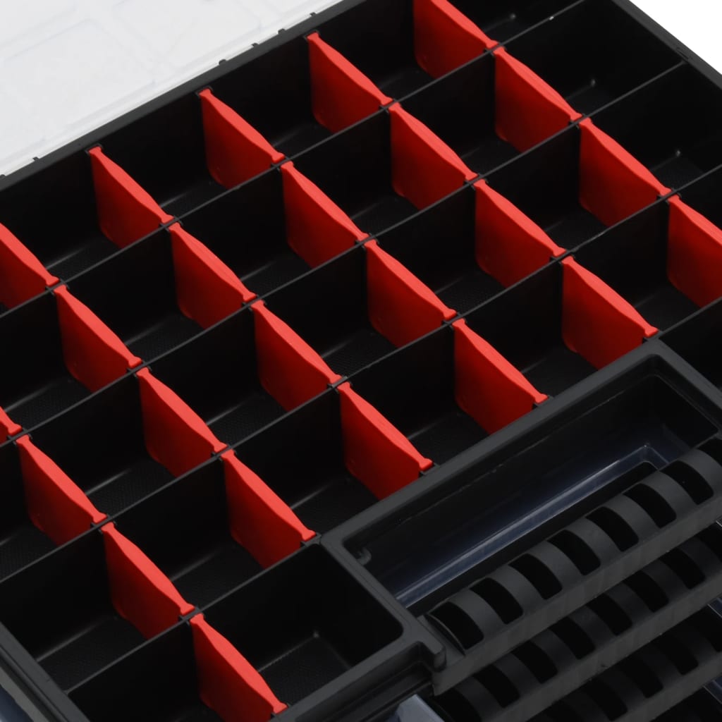Organizéry Na Součástky 10 Ks 40 X 30 X 5 Cm Polypropylen