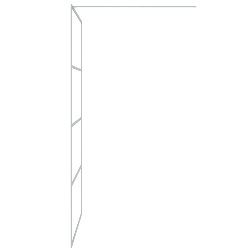 Sprchová Zástěna Walk-In Stříbrná 115 X 195 Cm Čiré Esg Sklo