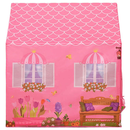 Dětský Hrací Stan S 250 Míčky Růžový 69 X 94 X 104 Cm