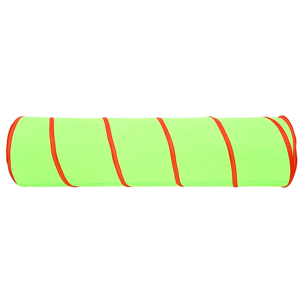 Dětský Tunel Na Hraní S 250 Míčky Zelený 175 Cm Polyester