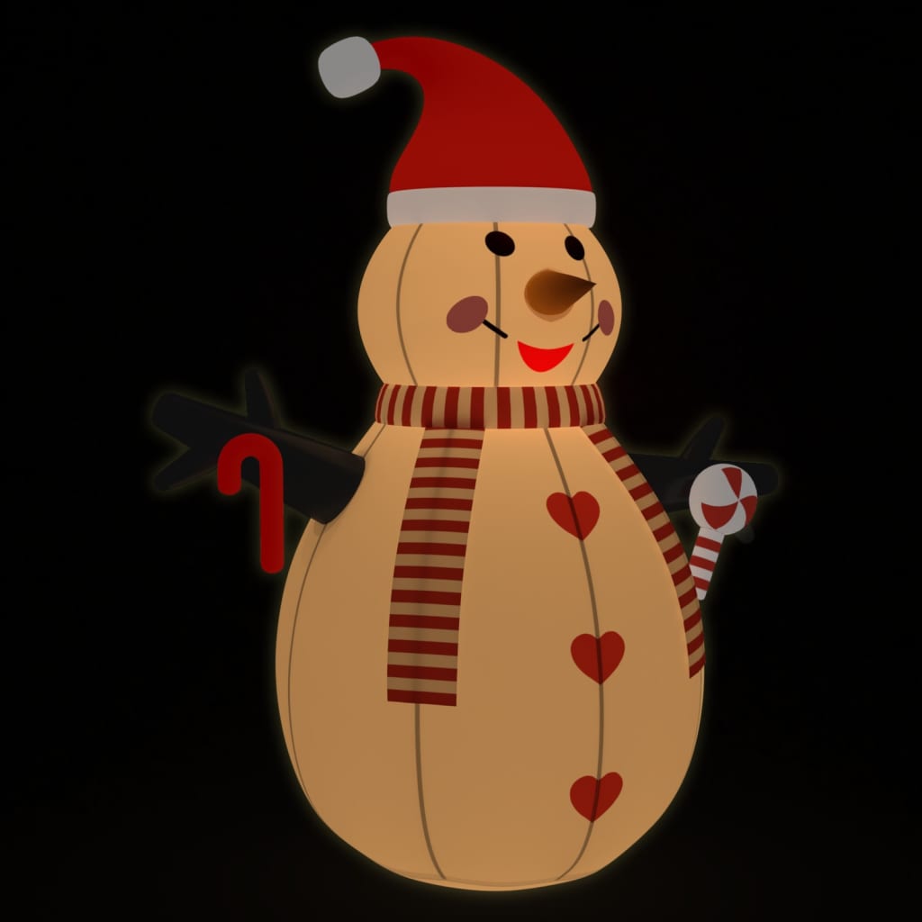 Nafukovací Sněhulák S Led Diodami