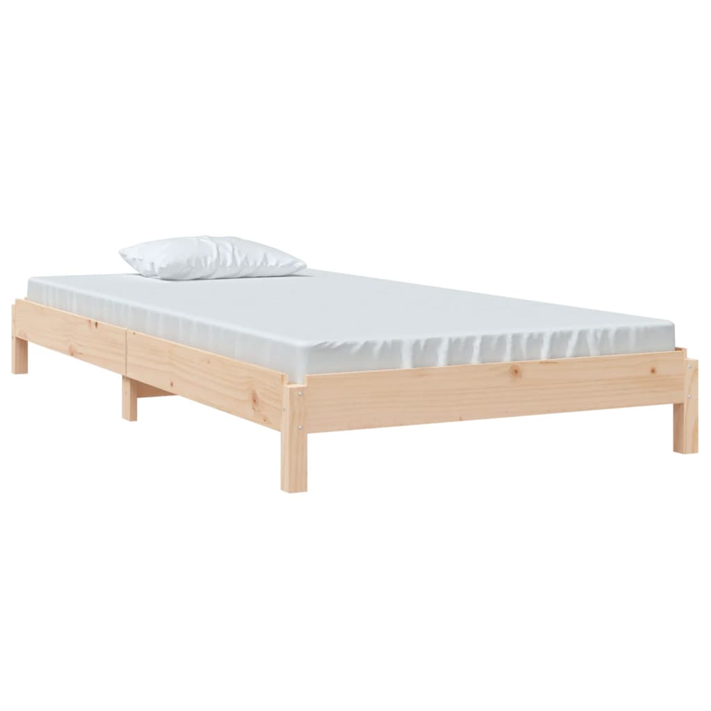 Stohovatelná Postel 75 X 190 Cm Masivní Borovice