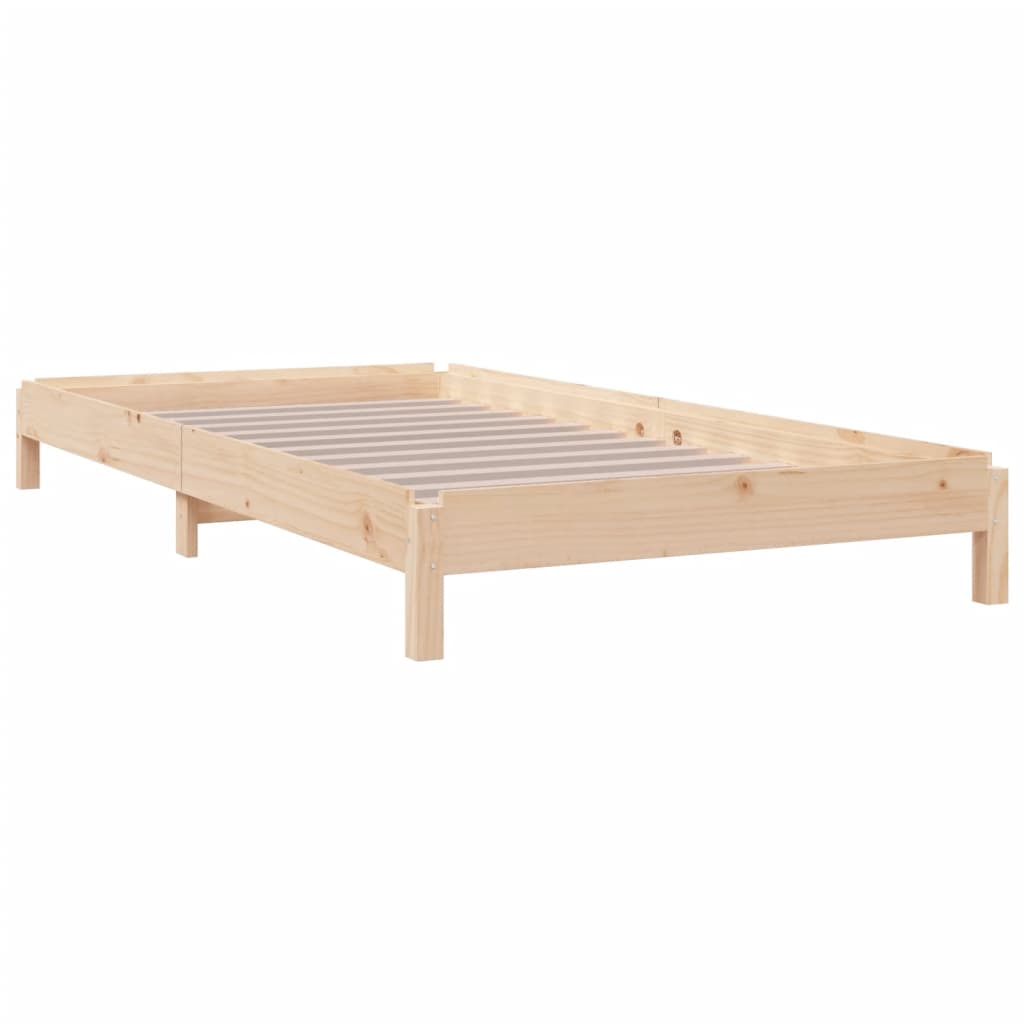 Stohovatelná Postel 75 X 190 Cm Masivní Borovice