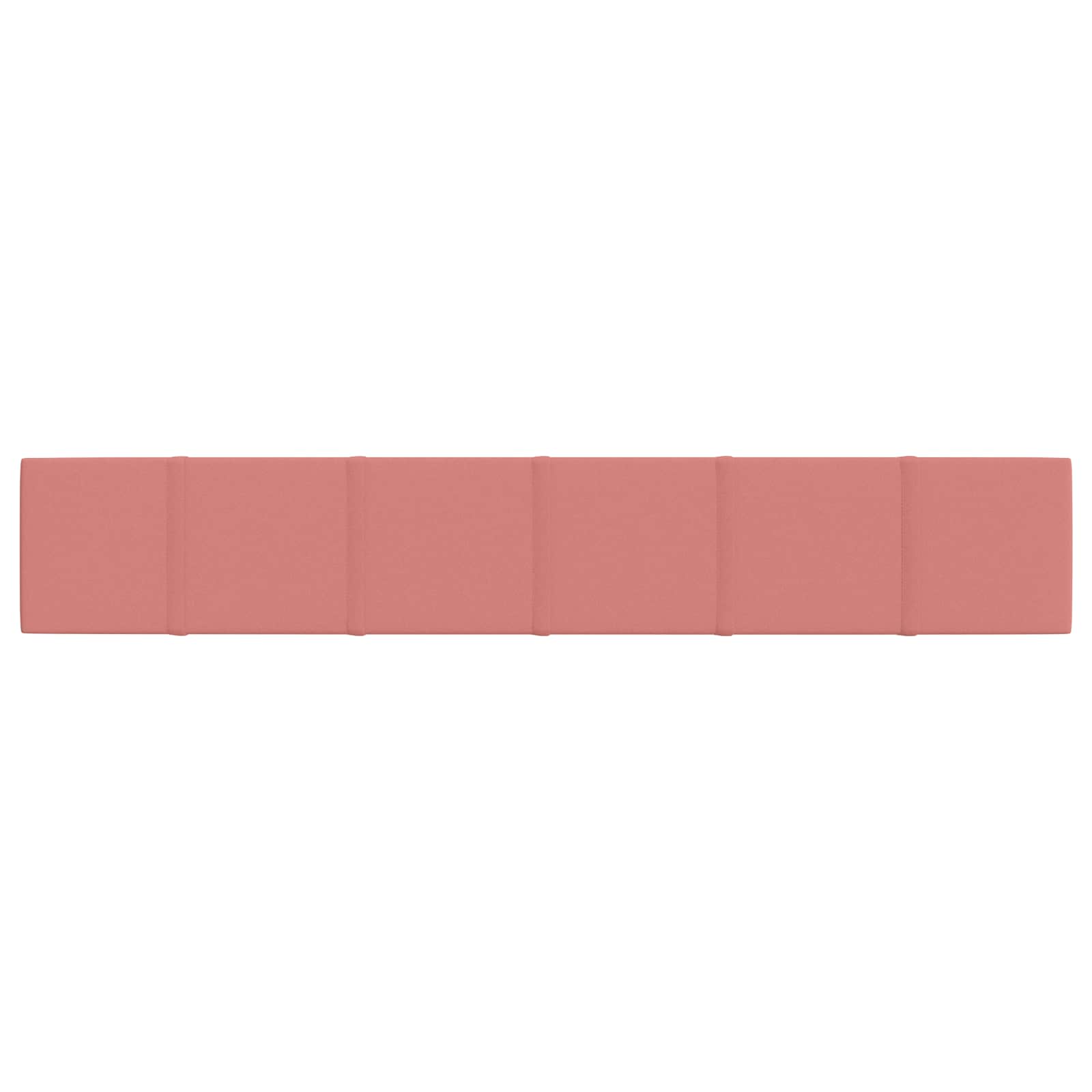 Nástěnný Čelník 12 Pcs Růžová 90 X 15 Cm Samet
