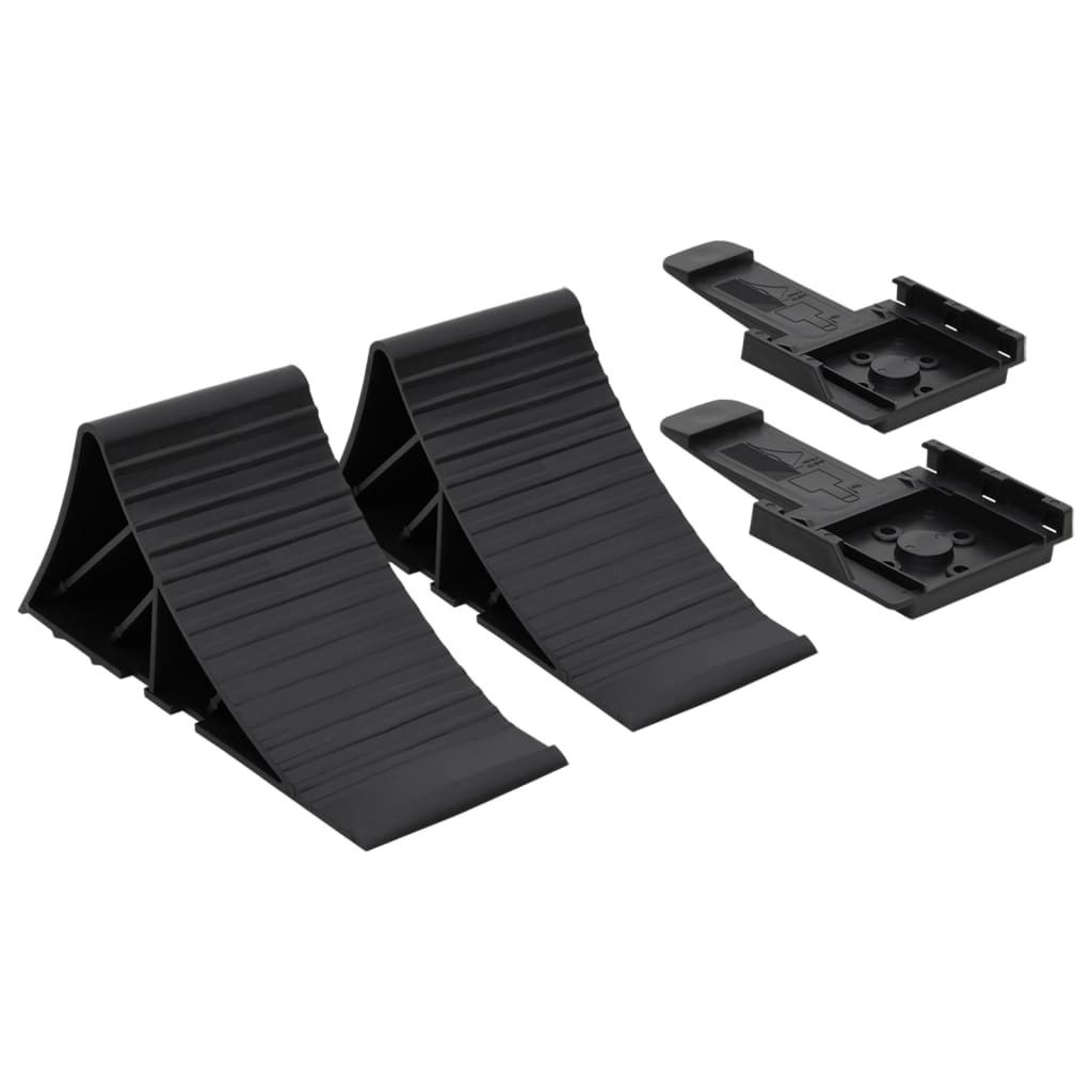 Klíny Pod Kola 2 Ks 25 X 10 X 11,5 Cm Plast