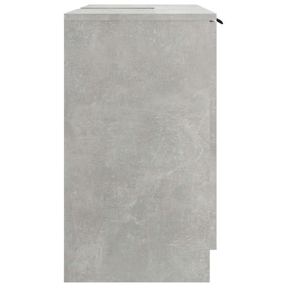 Koupelnová Skříňka Betonově Šedá 64,5 X 33,5 X 59 Cm Kompozit