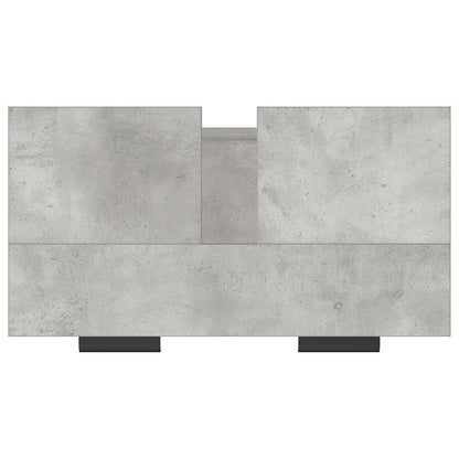 Koupelnová Skříňka Betonově Šedá 64,5 X 33,5 X 59 Cm Kompozit