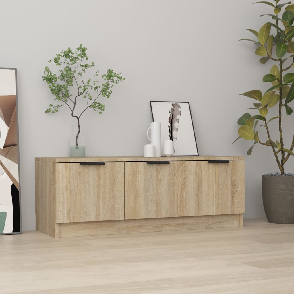 Tv Skříňka 102 X 35 X 36,5 Cm Kompozitní Dřevo