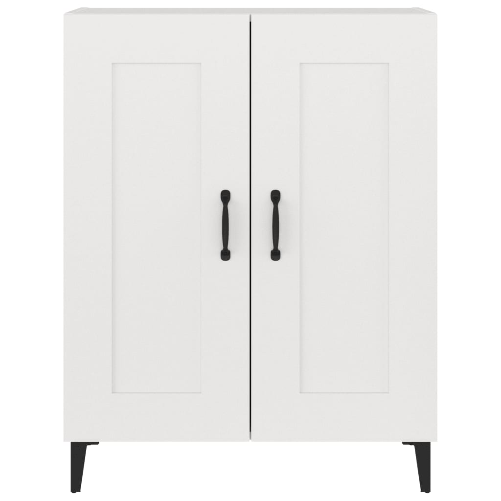 Příborník Bílý 69,5 X 34 X 90 Cm Kompozitní Dřevo