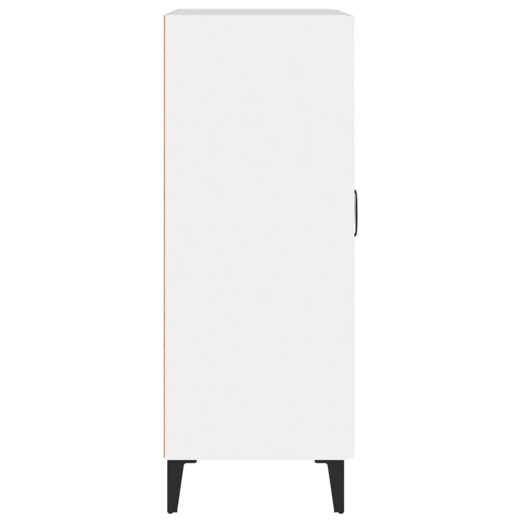 Příborník Bílý 69,5 X 34 X 90 Cm Kompozitní Dřevo