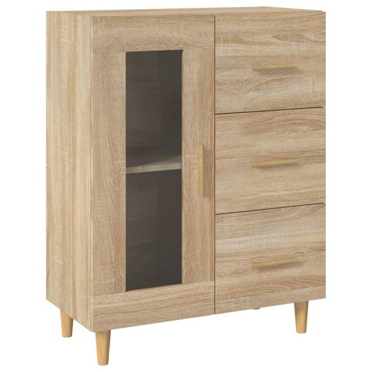 Příborník Dub Sonoma 69,5 X 34 X 90 Cm Kompozitní Dřevo