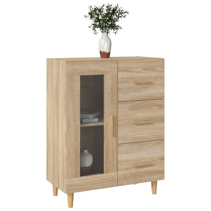 Příborník Dub Sonoma 69,5 X 34 X 90 Cm Kompozitní Dřevo