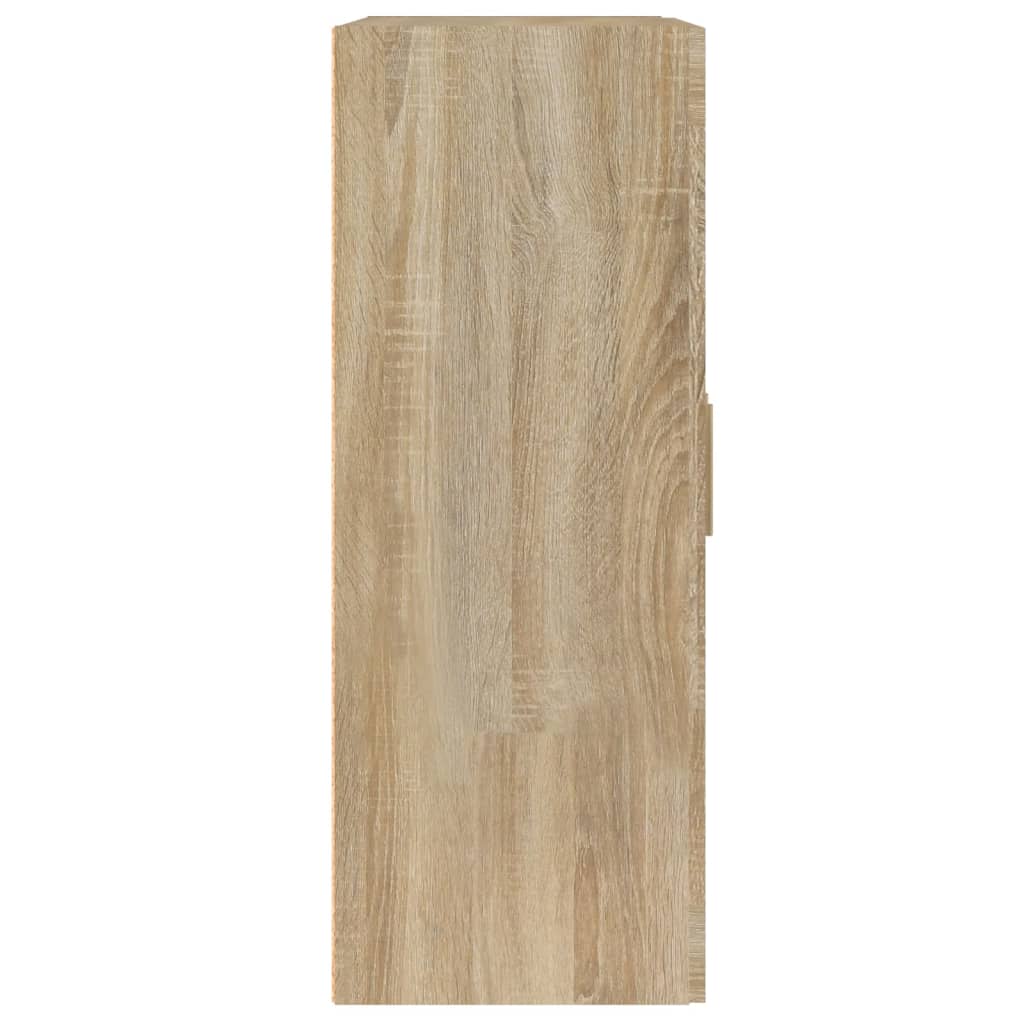 Nástěnná Skříňka Dub Sonoma 69,5X32,5X90 Cm Kompozitní Dřevo