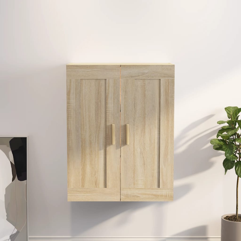 Nástěnná Skříňka Dub Sonoma 69,5X32,5X90 Cm Kompozitní Dřevo