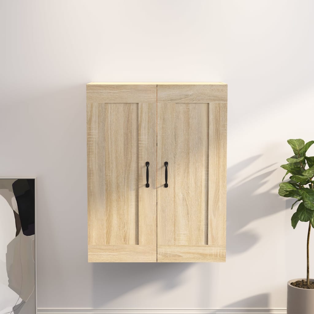 Závěsná Nástěnná Skříňka Betonově Šedá 69,5 X 32,5 X 90 Cm