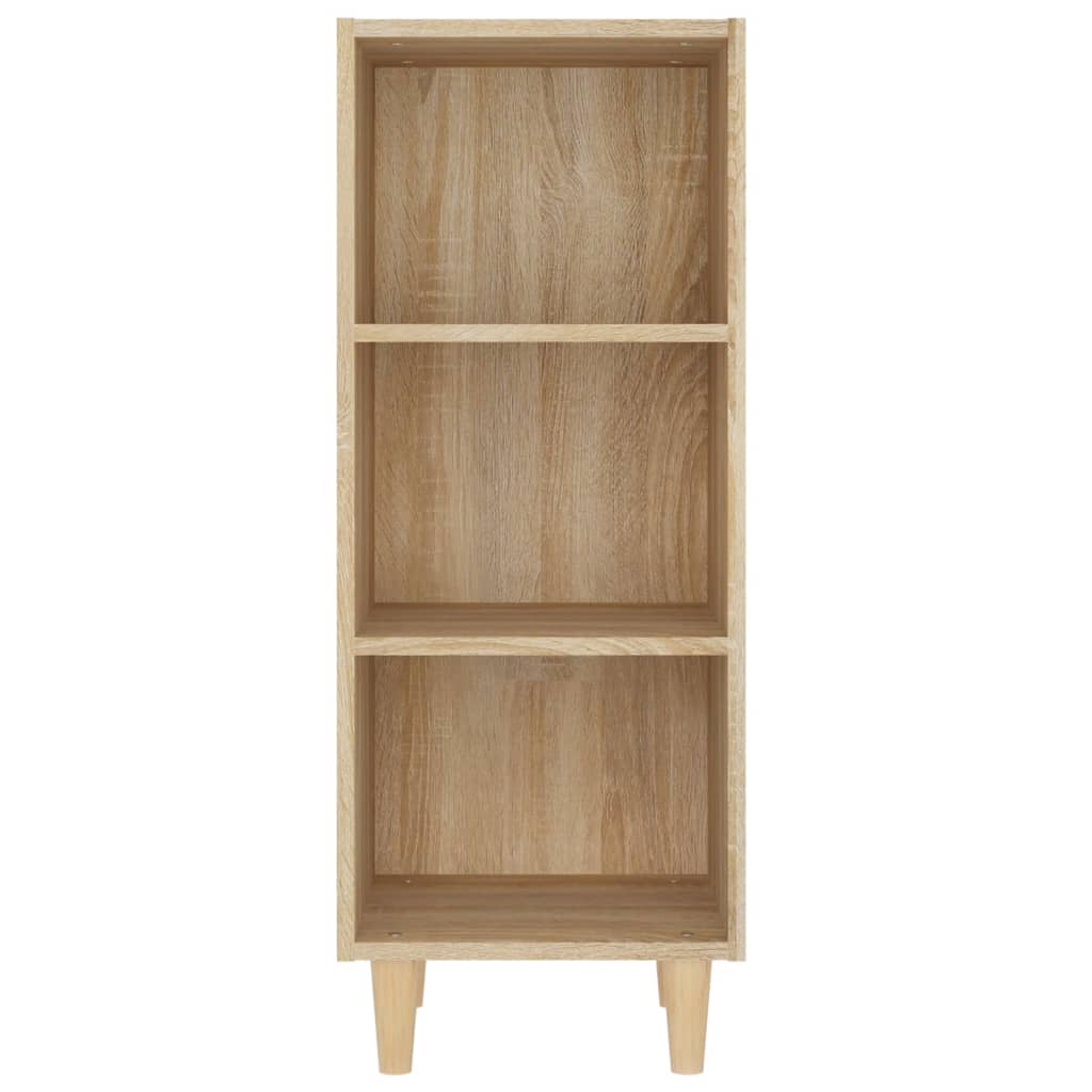 Příborník Dub Sonoma 34,5 X 32,5 X 90 Cm Kompozitní Dřevo