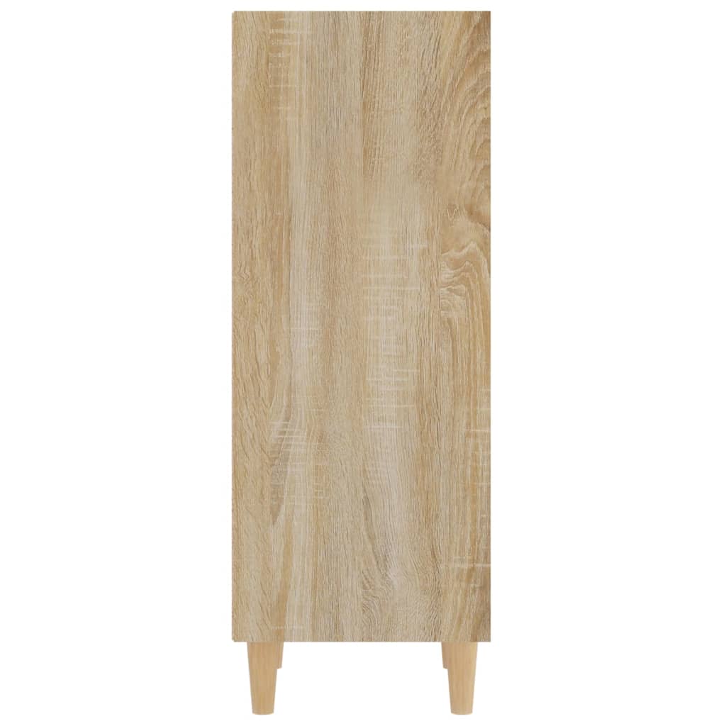 Příborník Dub Sonoma 34,5 X 32,5 X 90 Cm Kompozitní Dřevo