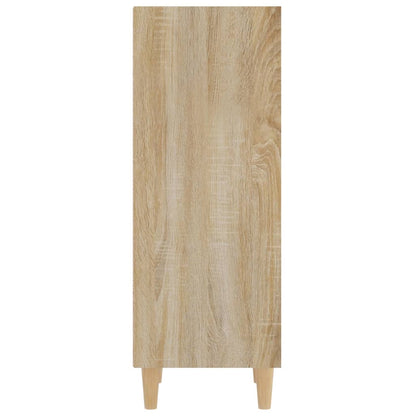 Příborník Dub Sonoma 34,5 X 32,5 X 90 Cm Kompozitní Dřevo