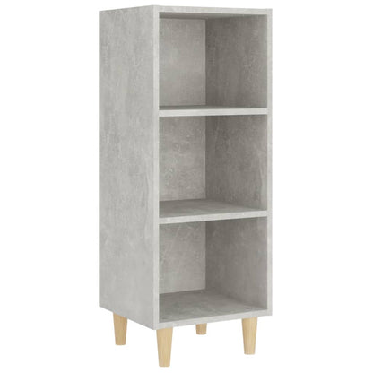 Příborník Betonově Šedý 34,5 X 32,5 X 90 Cm Kompozitní Dřevo