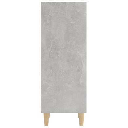 Příborník Betonově Šedý 34,5 X 32,5 X 90 Cm Kompozitní Dřevo