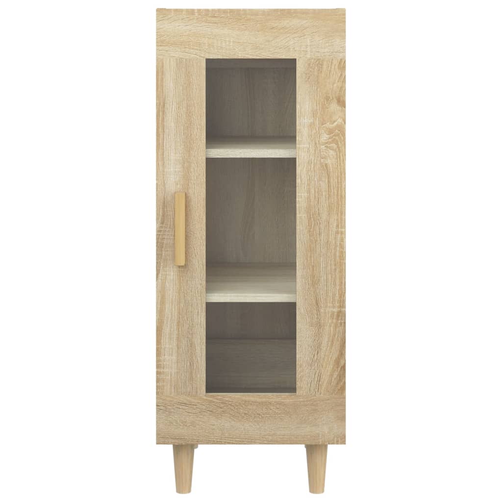 Příborník Dub Sonoma 34,5 X 34 X 90 Cm Kompozitní Dřevo