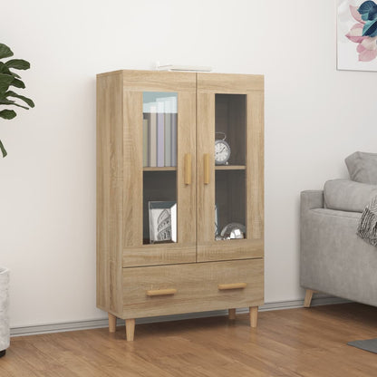 Komoda Betonově Šedá 70 X 31 X 115 Cm Kompozitní Dřevo