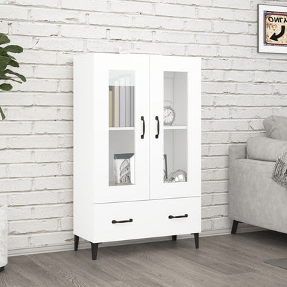 Komoda Betonově Šedá 70 X 31 X 115 Cm Kompozitní Dřevo
