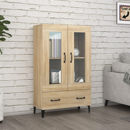 Komoda Betonově Šedá 70 X 31 X 115 Cm Kompozitní Dřevo