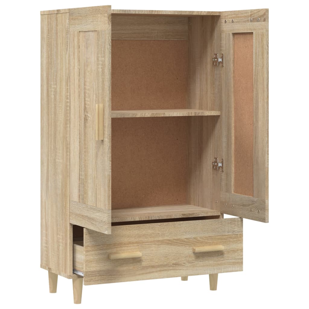 Komoda Dub Sonoma 70 X 31 X 115 Cm Kompozitní Dřevo