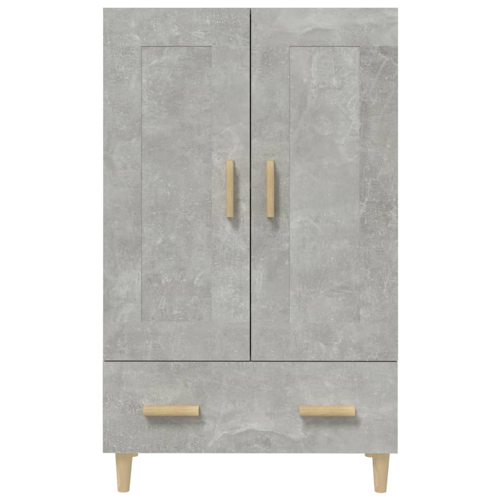 Komoda Betonově Šedá 70 X 31 X 115 Cm Kompozitní Dřevo