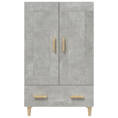 Komoda Betonově Šedá 70 X 31 X 115 Cm Kompozitní Dřevo