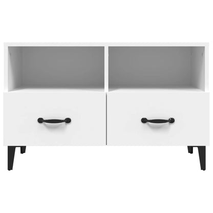 Tv Skříňka 80 X 36 X 50 Cm Kompozitní Dřevo