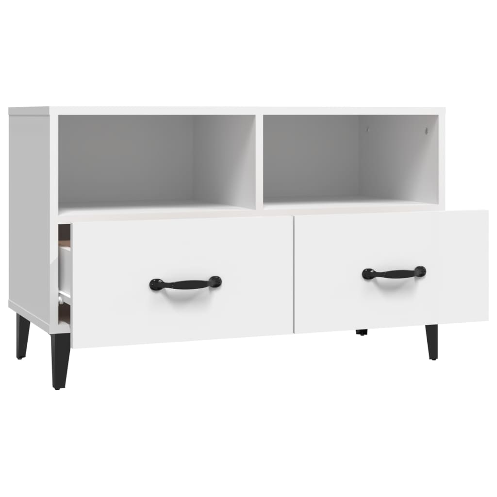 Tv Skříňka 80 X 36 X 50 Cm Kompozitní Dřevo