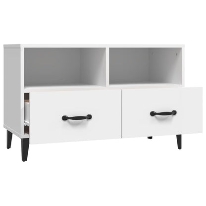 Tv Skříňka 80 X 36 X 50 Cm Kompozitní Dřevo