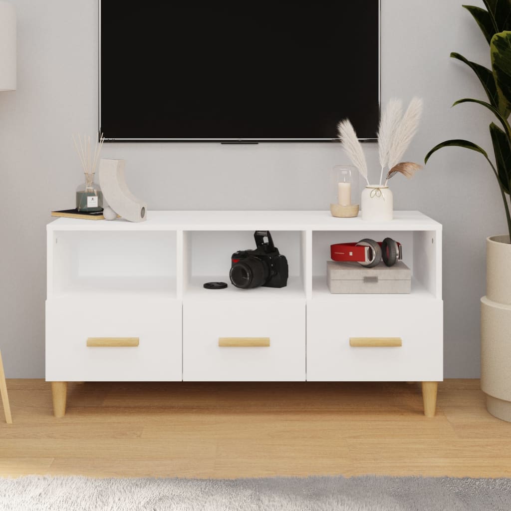 Tv Skříňka 102 X 36 X 50 Cm Kompozitní Dřevo