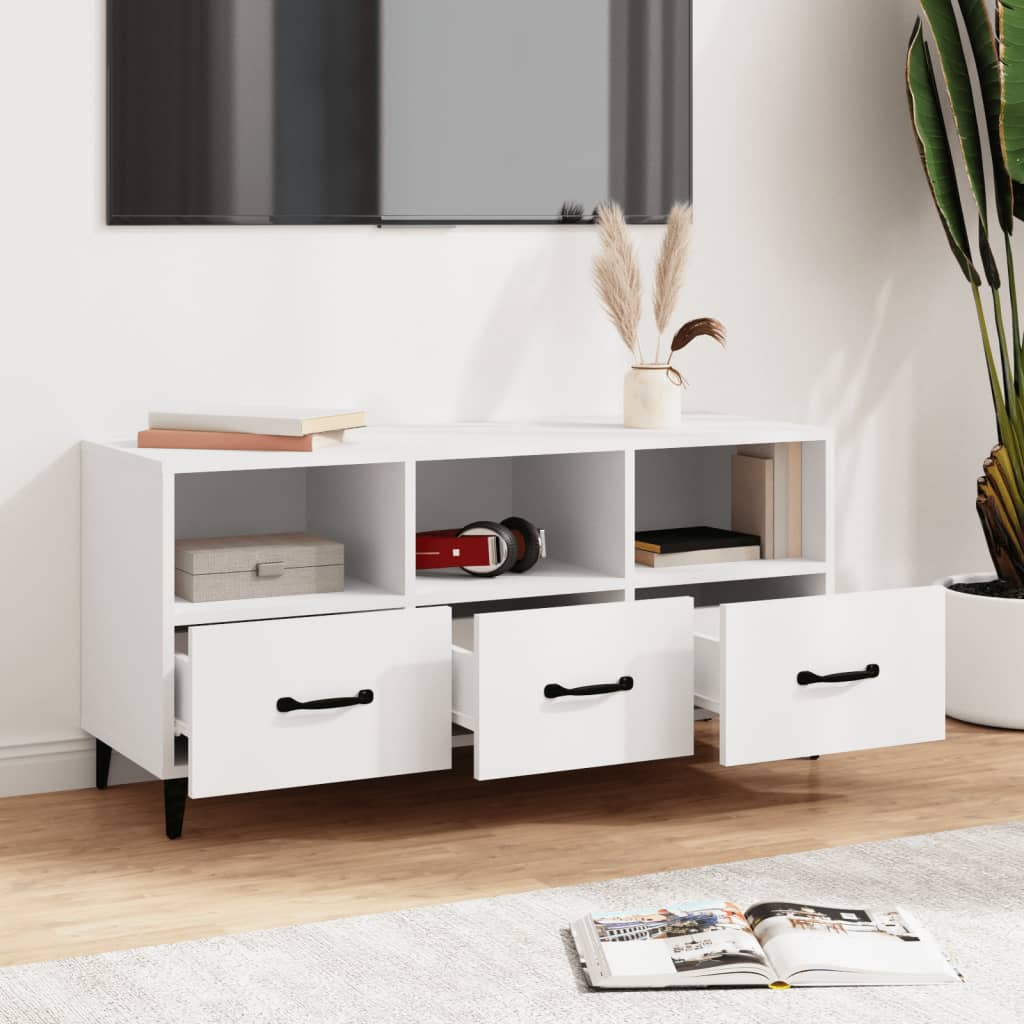 Tv Skříňka 102 X 35 X 50 Cm Kompozitní Dřevo