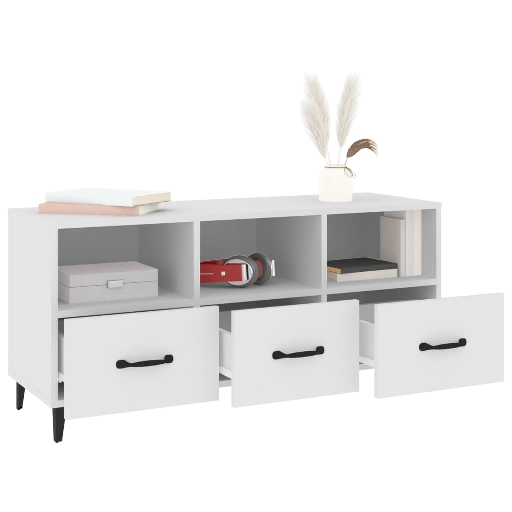 Tv Skříňka 102 X 35 X 50 Cm Kompozitní Dřevo