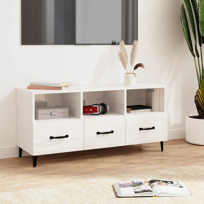 Tv Skříňka 102 X 35 X 50 Cm Kompozitní Dřevo