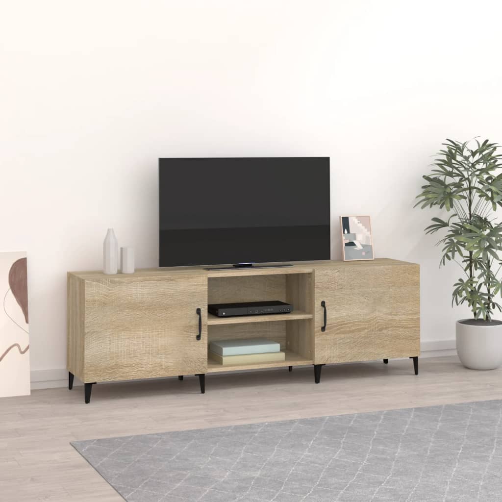 Tv Skříňka Betonově Šedá 150 X 30 X 50 Cm Kompozitní Dřevo