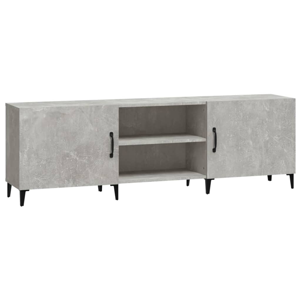 Tv Skříňka Betonově Šedá 150 X 30 X 50 Cm Kompozitní Dřevo