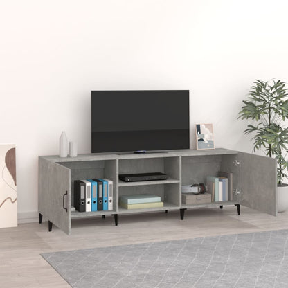 Tv Skříňka Betonově Šedá 150 X 30 X 50 Cm Kompozitní Dřevo