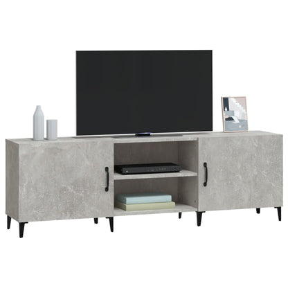 Tv Skříňka Betonově Šedá 150 X 30 X 50 Cm Kompozitní Dřevo