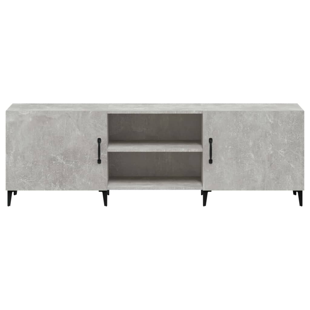 Tv Skříňka Betonově Šedá 150 X 30 X 50 Cm Kompozitní Dřevo